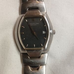 Kenneth Cole Black Dial Silver Band Men's Watch